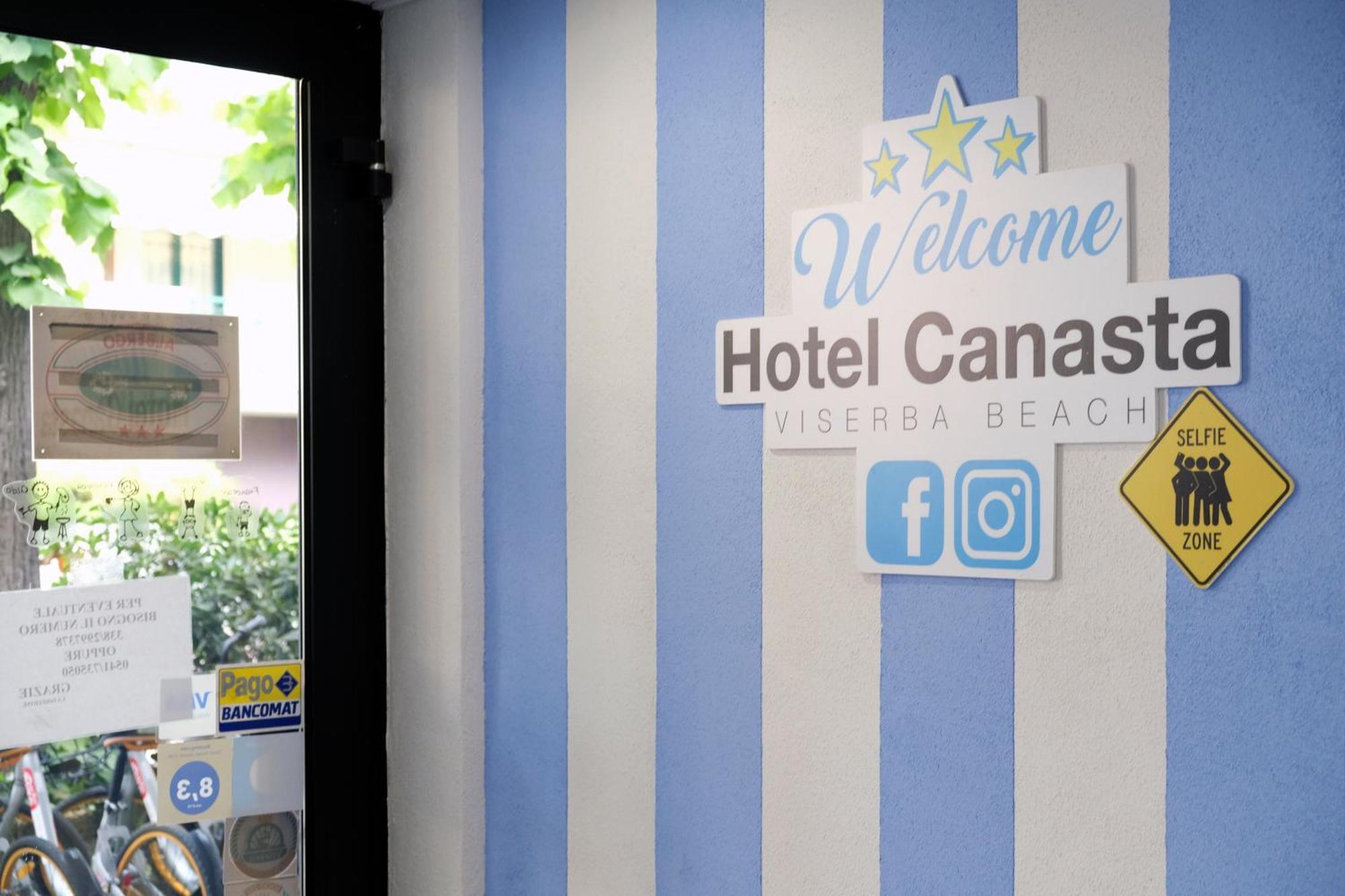 Hotel Canasta Rimini Esterno foto